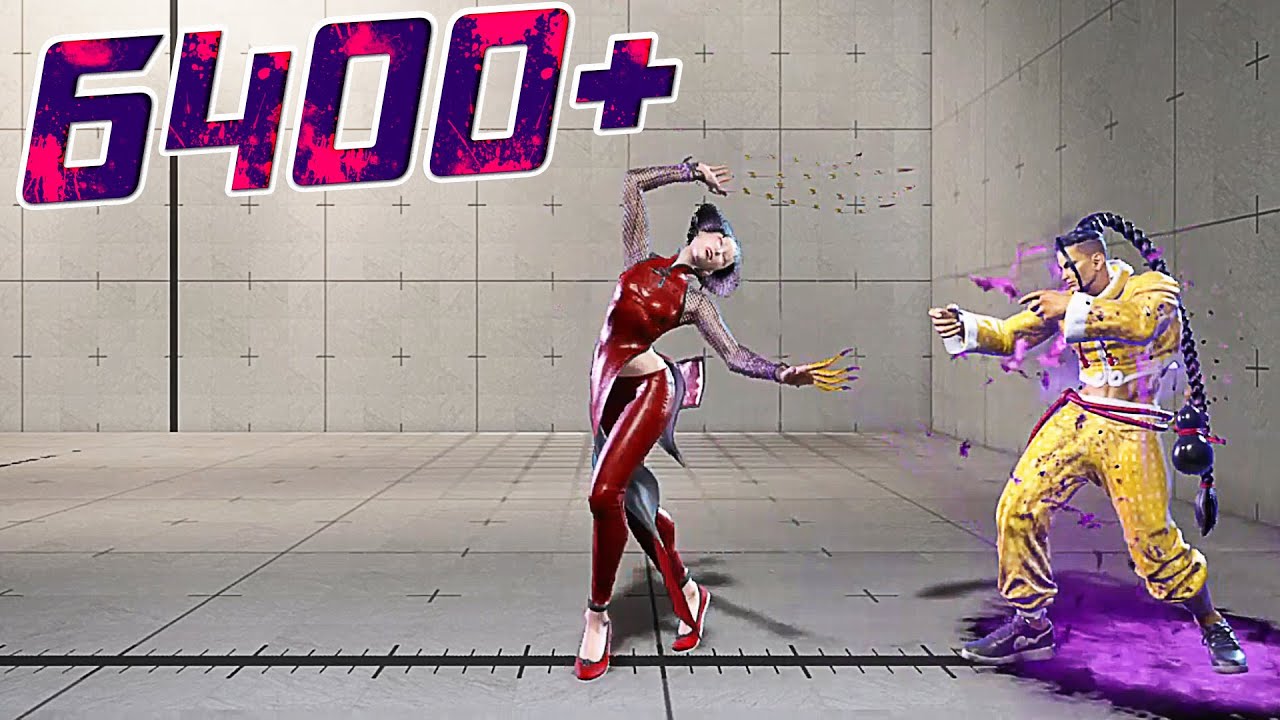 Street Fighter 6 : A.K.I - 6400+ Damage Combo !!