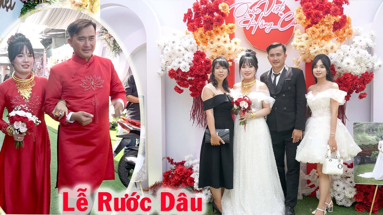 Lễ Rước Dâu Hồng Cẩm đậm Chất Miền Tây trong Vòng Tay Yêu Thương của Người Thân Họ Hàng