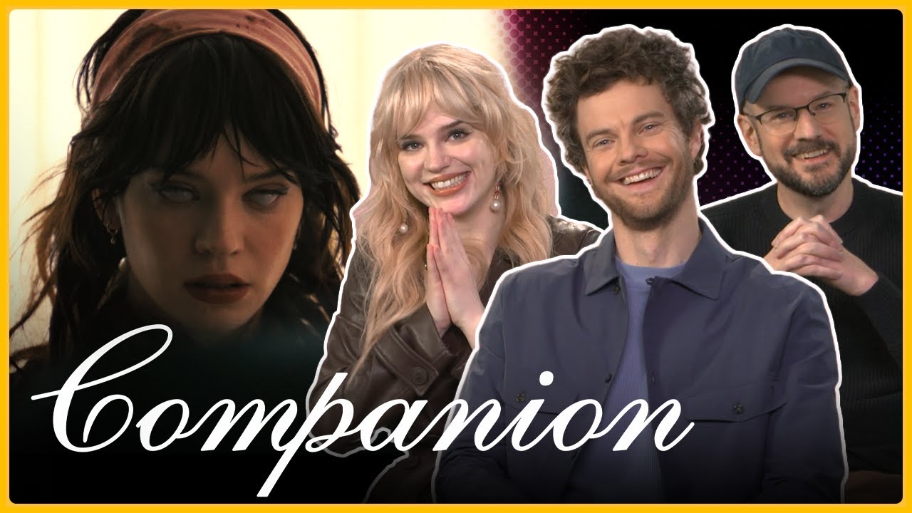 Filming 'Bizarre Scenes' With Jack Quaid, Sophie Thatcher & Drew Hancock | 'Companion' Interview