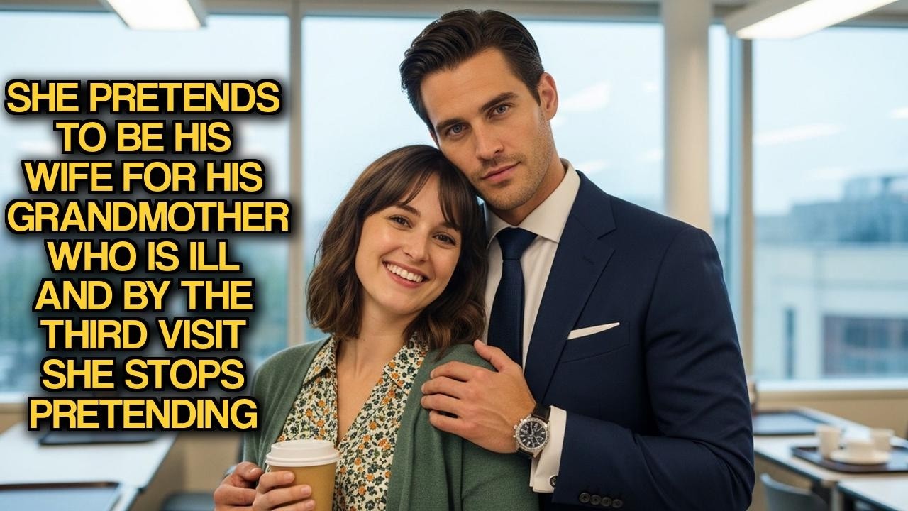 She Pretends To Be His Wife For His Grandmother Who Is Ill And By Third Visit She Stops Pretending