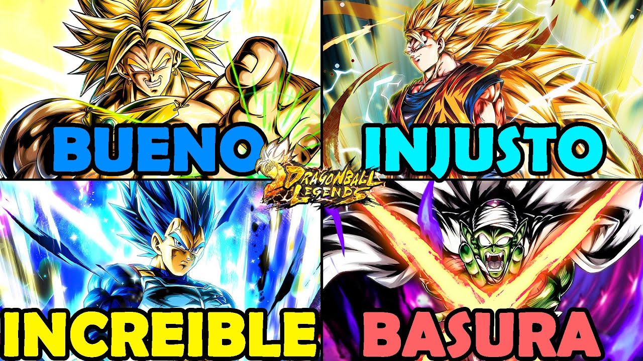 TOP de TRANSFORMABLES en Dragon Ball Legends ¡Del PEOR al MÁS ÉPICO!