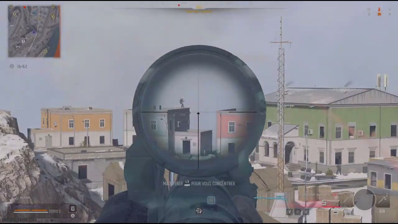 Call of Duty BO7 warzone resu top 1 c mon fils qui joue il a 15 ans !!!!!