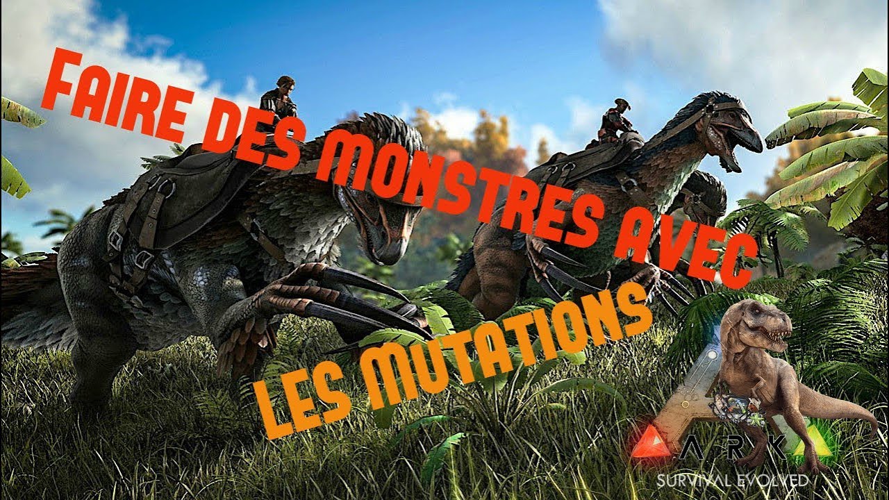 ARK SE: TUTO COMMENT FAIRE DES MONSTRES AVEC LES MUTATIONS (FR-HD)