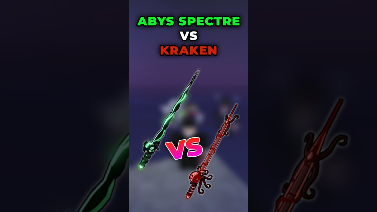 Abyssal Spectre Rod vs Kraken Rod? Which is better? 
