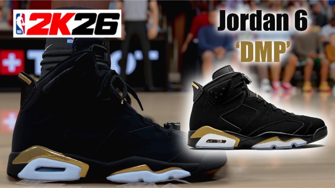 NBA 2K26 Shoe Creator - Jordan 6 DMP