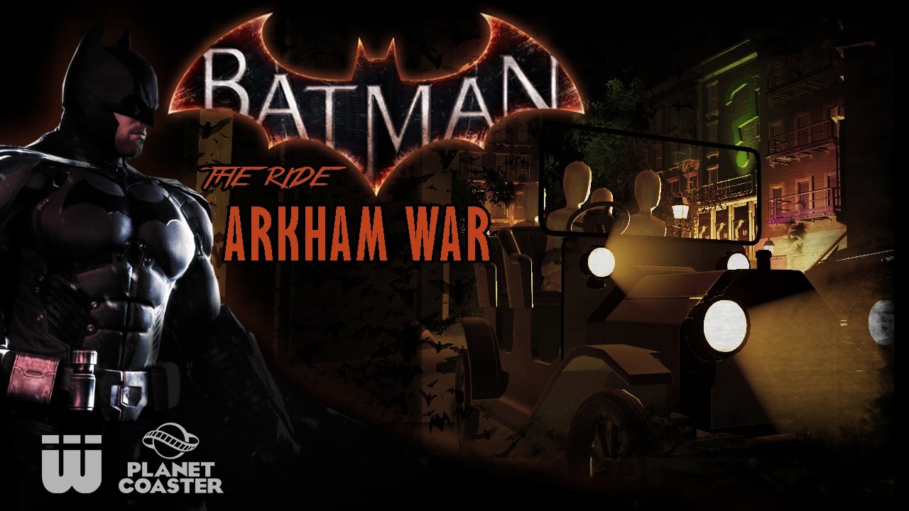 Batman the Ride: Arkham War - Planet Coaster