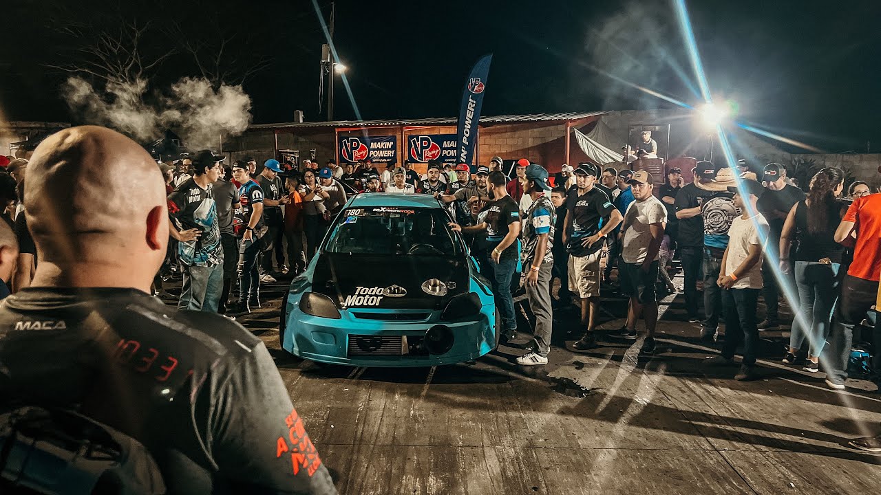 Evento TOP 10 Guatemala Raceway - Récord la Tortuga - Honda Turbo - Nissan GTR - Toyota Supra