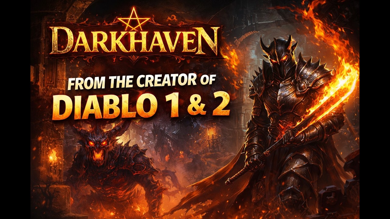 DarkHaven Gameplay – New ARPG From the Creator of Diablo 1 & 2