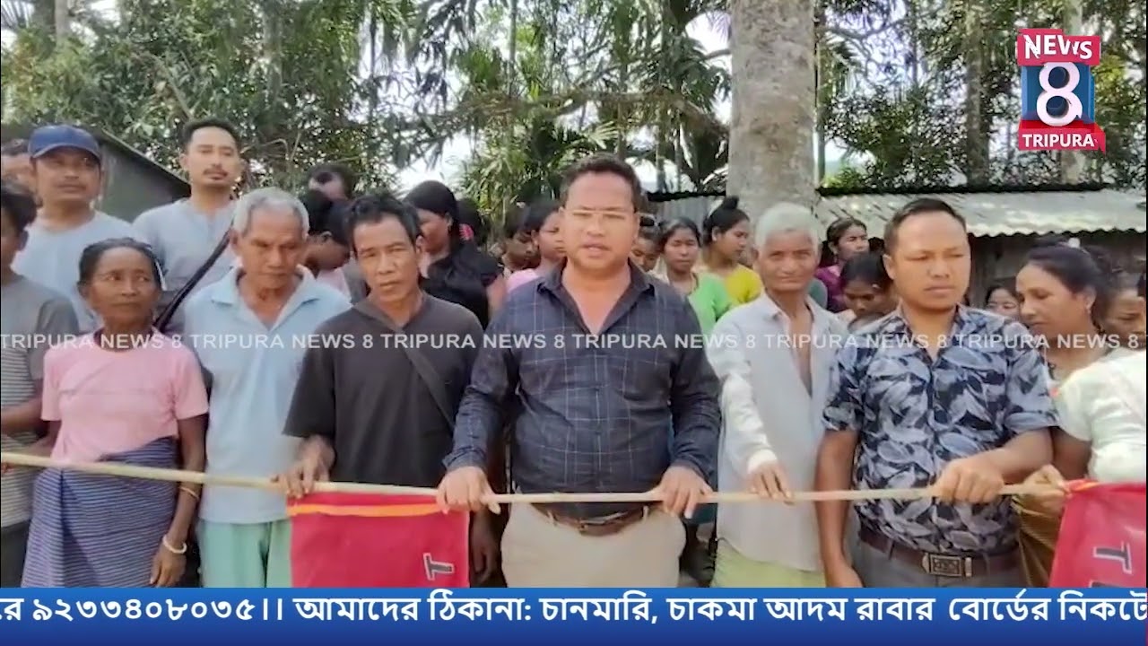 THUMLAI KAMINI 30 NUKHUNGNI 60 VOTERS TIPRA MOTHANIN BANAROM KHA LAMSOK KHA EM BHABARANJAN REANG