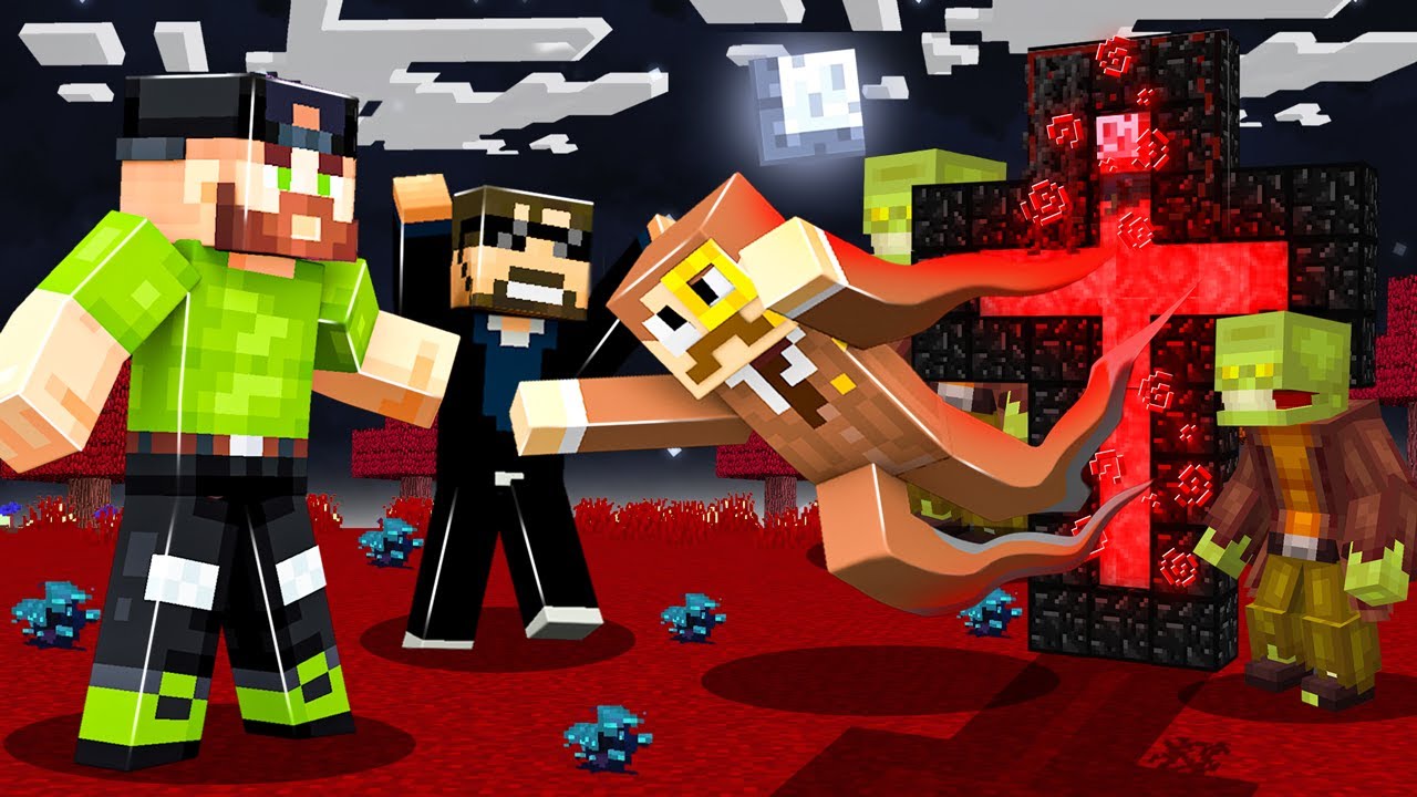 ESCAPING the MIDNIGHT DIMENSION in INSANE CRAFT!