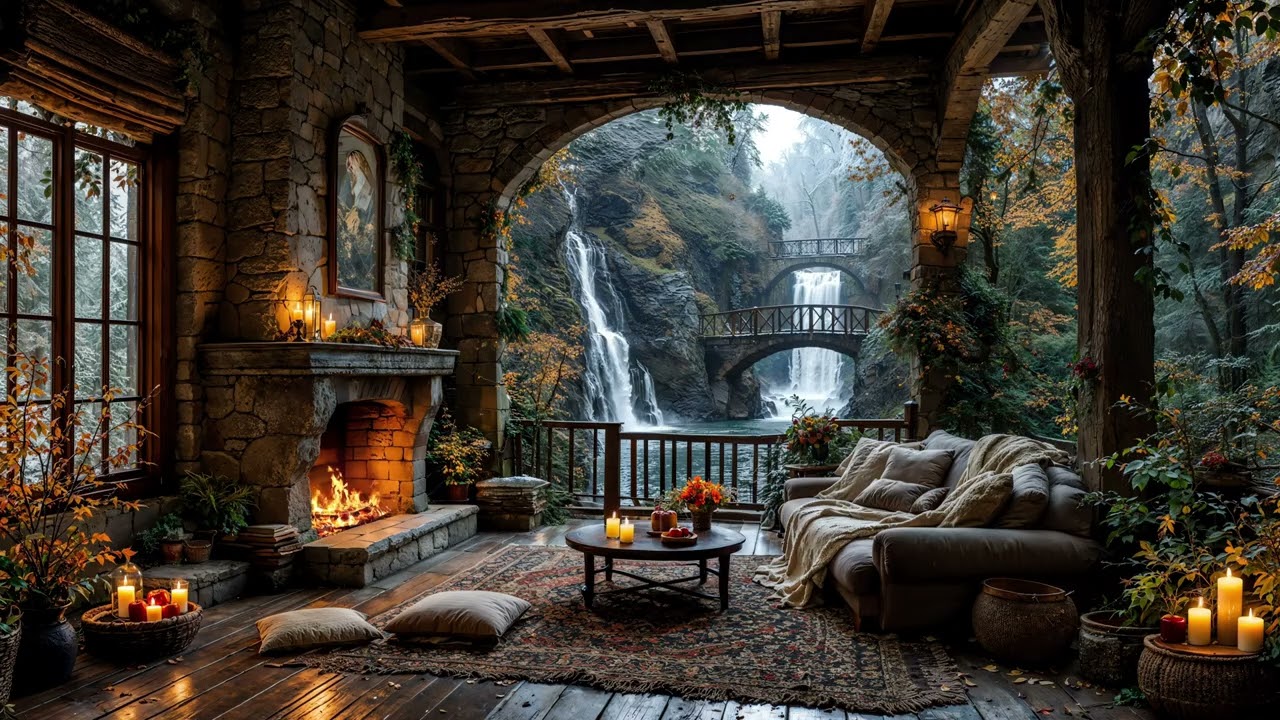 Chapter by the Fire 📖🔥 Gentle Fireplace Ambience for Calm Reading & Relaxation