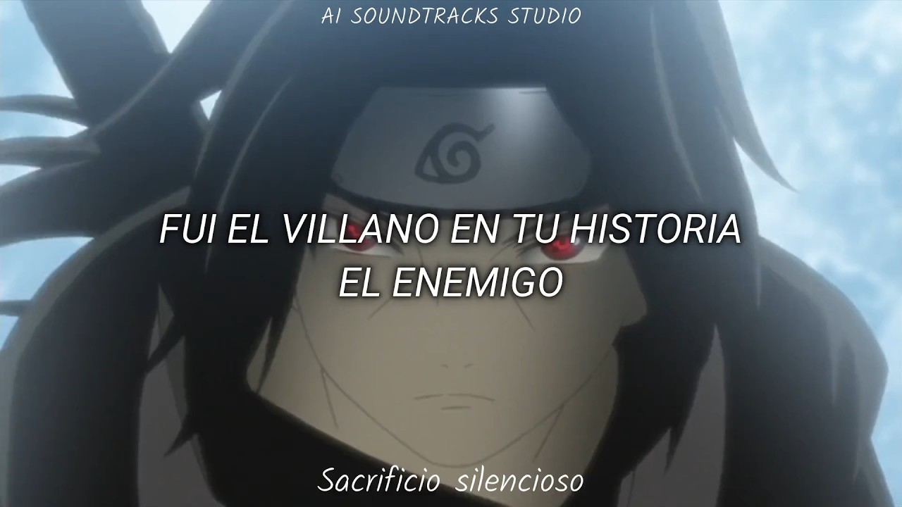 Itachi Uchiha: Sacrificio Silencioso - El rap emotivo de itachi para sasuke /  Naruto /