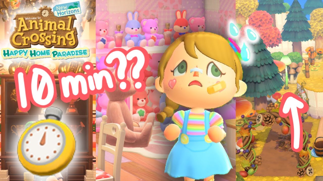 SPEEDRUNNING Happy Home Paradise!!! *this was stressful*