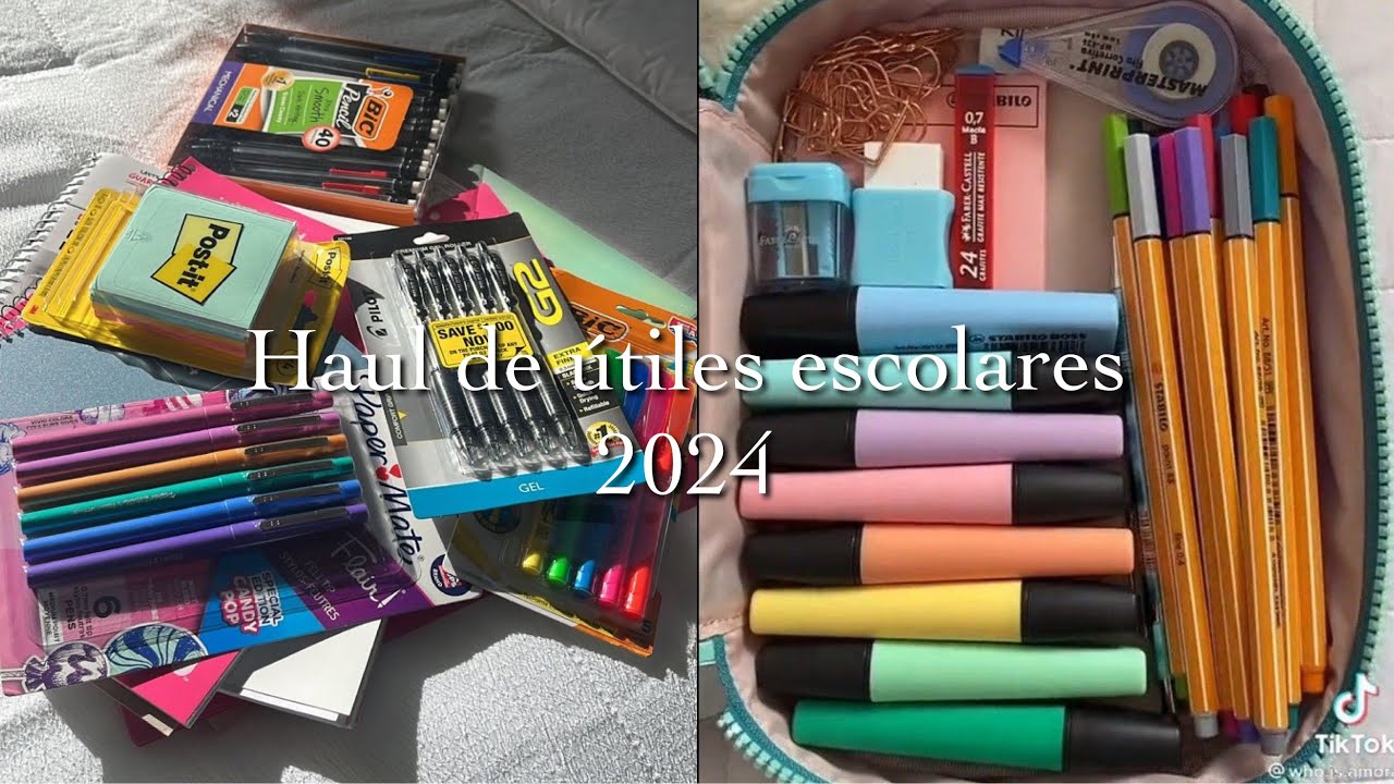 Haul de Utiles Escolares 2024 l StationeryPal