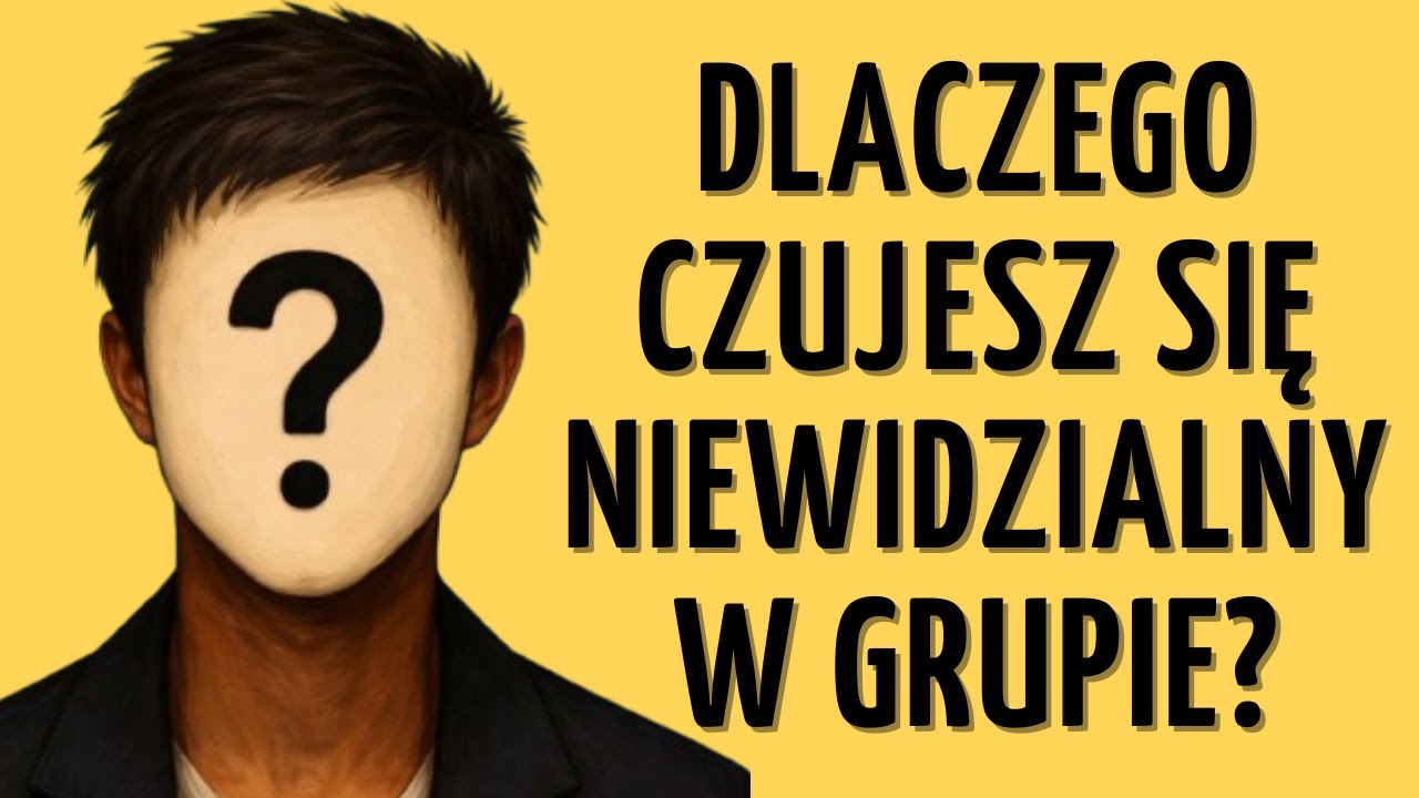 Psychologia Osób, Które Czują Się Niewidzialne w Grupie