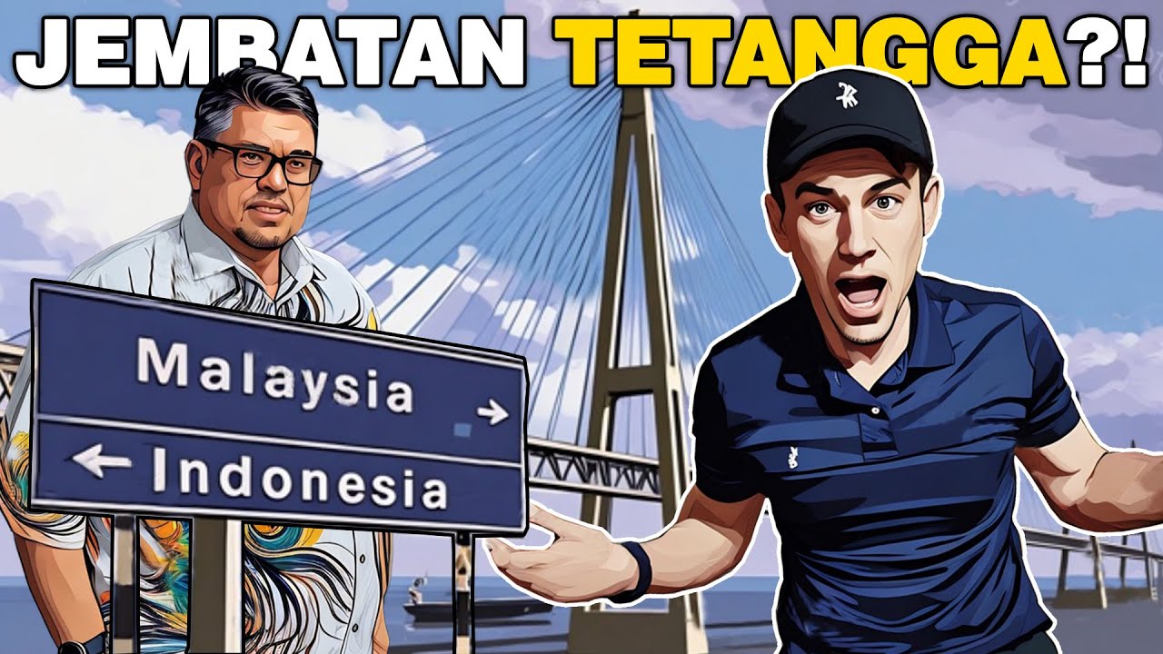 BULE KAGET‼️Kenapa Malaysia Mau Bangun Jembatan ke Indonesia⁉️