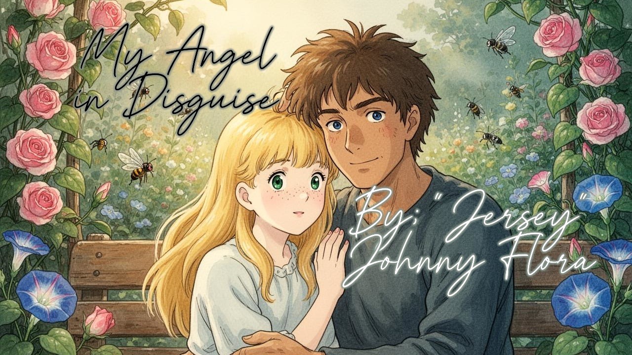 MY ANGEL IN DISGUISE, words and music by; "Jersey' Johnny Flora