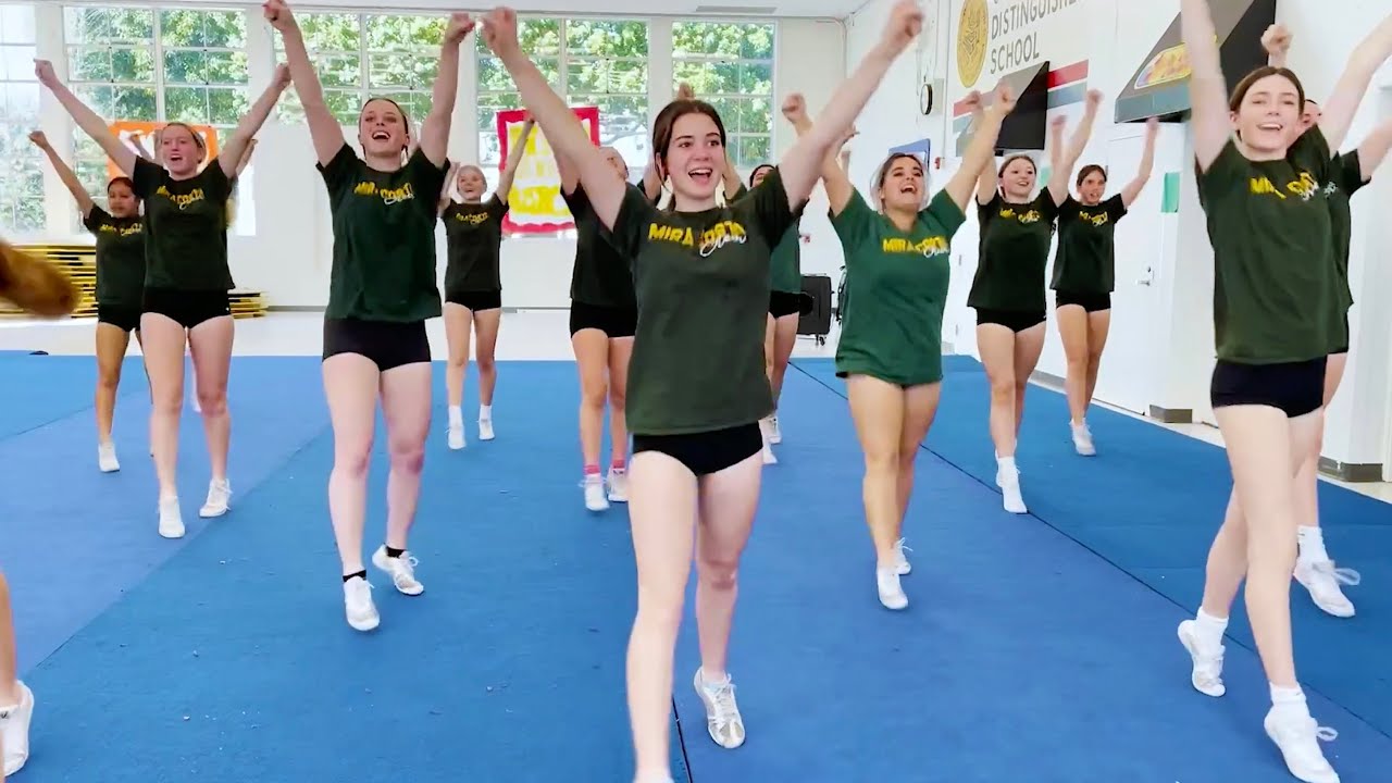 Mira Costa High School cheerleader Ava Llorens explains how her team got through the pandemic