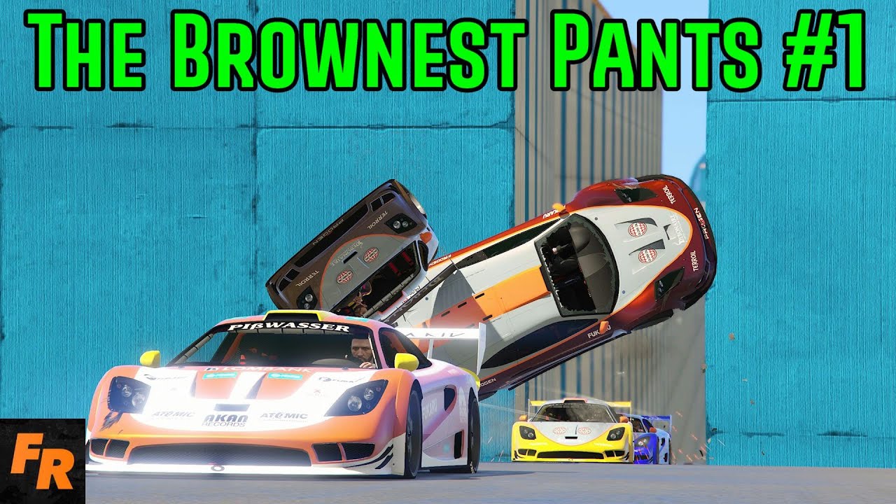 Who Has The Brownest Pants ? - Gta 5 Racing Tournament Part 1