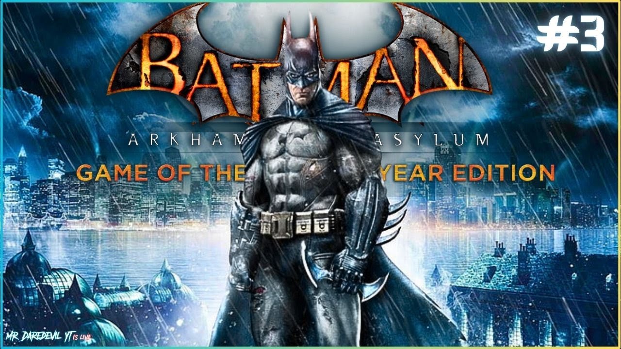 🔴Batman: Arkham Asylum Live தமிழ் #3 || Stealth, Combat & Story 🦇 #BatmanArkhamAsylum #MrDaredevilYT