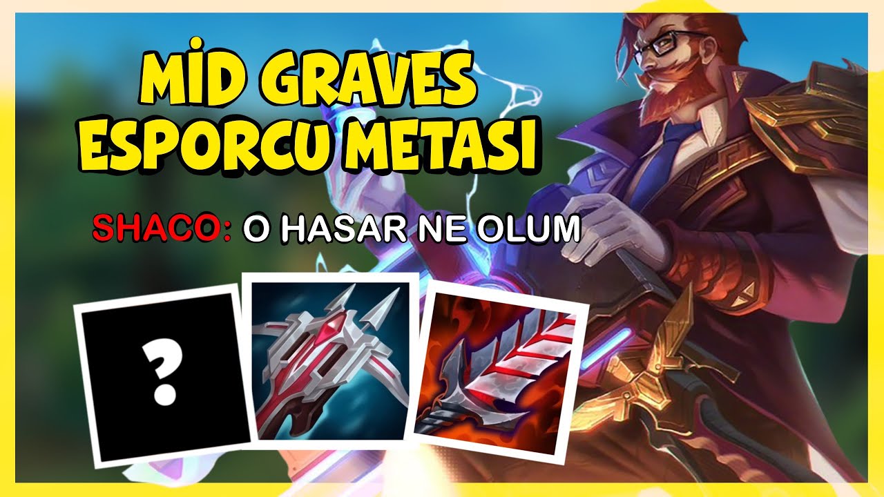 ESPORCULARIN YENİ GÖZDESİ MİD GRAVES FENASAL BOZUK !!! | Apophis