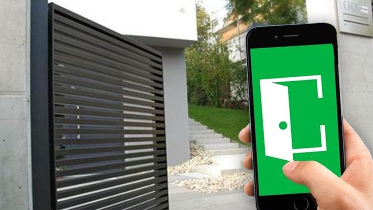 ABRIR PORT&Atilde;O pelo CELULAR Mesmo QUANDO estiver FORA de CASA