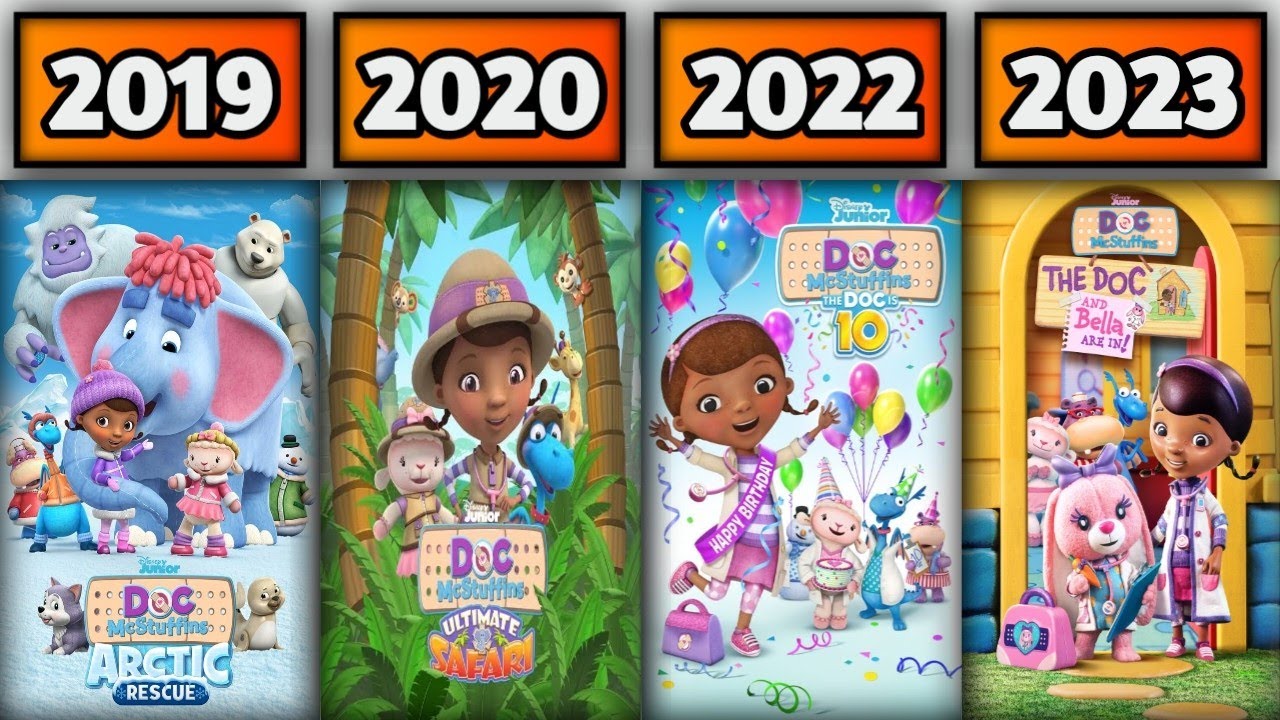 ALL DOC McSTUFFINS MOVIES & TV SERIES (2012&ndash;2026)