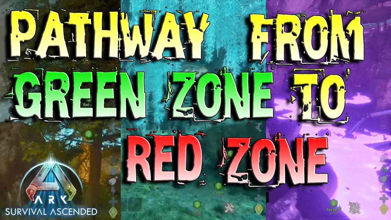 Ark Abberation | Pathway From Green To Red Zones