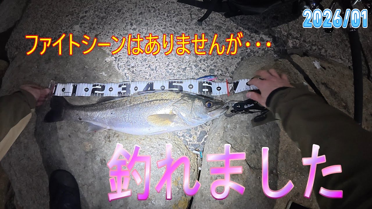 2026年しゃべり始め釣り始め。