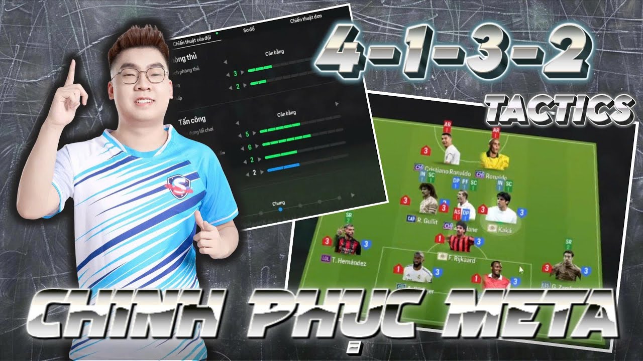 CHINH PHỤC META VỚI SUPER TACTICS 4132 ĐẦY CẢM HỨNG TỪ MESUT BALL | FC ONLINE