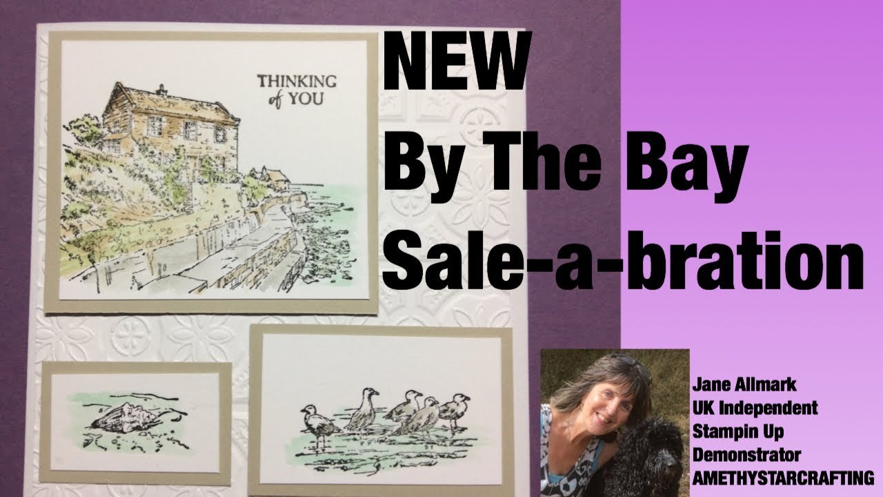 Sale-A-Bration 2019 Stampin Up By The Bay stamp set - Simple watercolouring