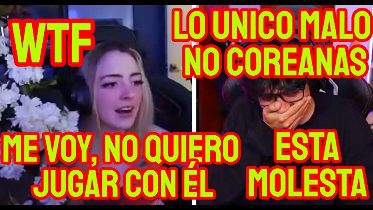 DAARICK HACE RENEGAR FEO A SYLVEEY Y LE GRITA, ESCUCHA A DAARICK HABLAR DE COREANAS XD