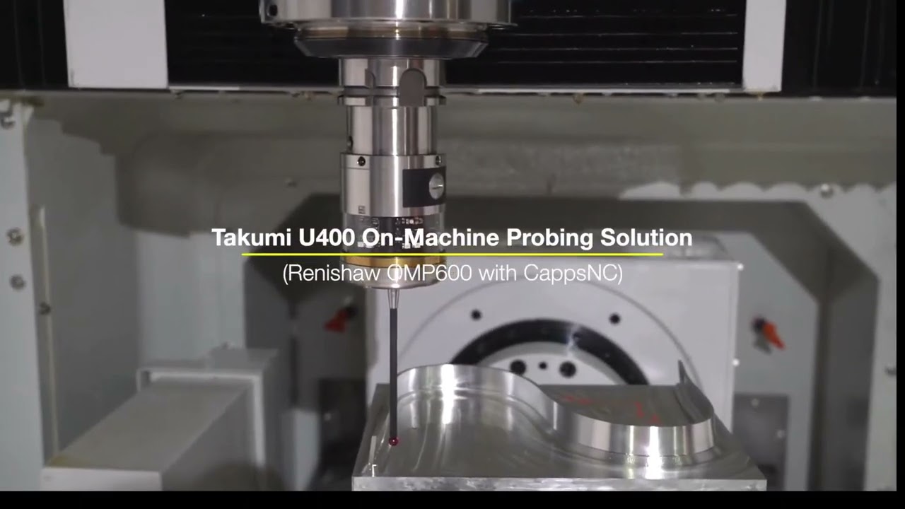 Smart Machining with the U400 Probe