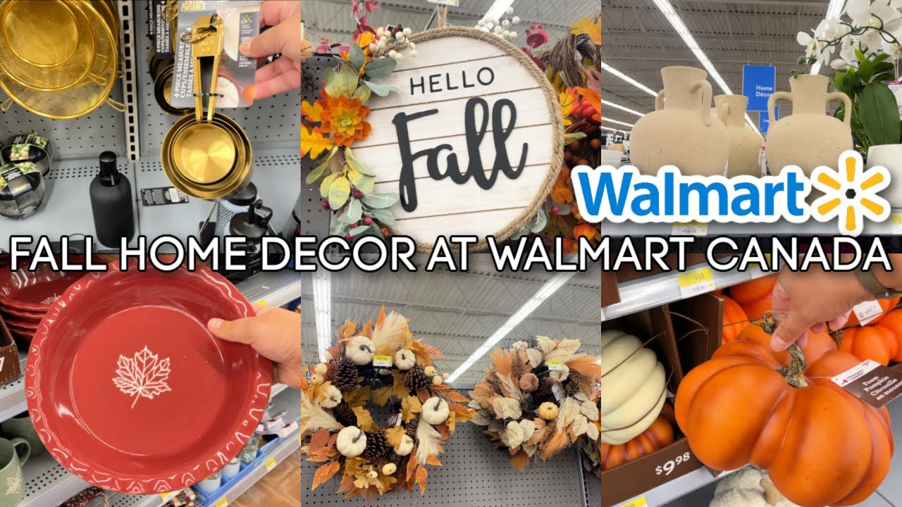 FALL HOME DECOR FROM WALMART CANADA 🍂