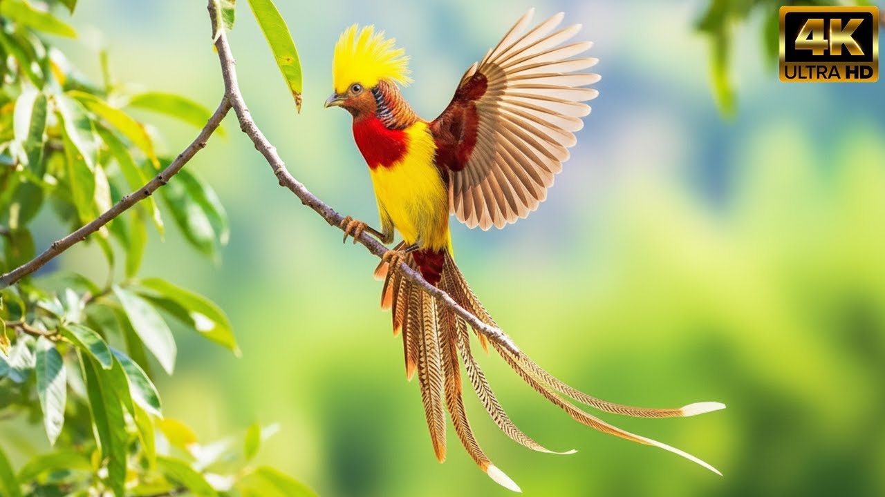 Natural Birdsong for Healing 🕊️ Soft Bird Sounds to Relax the Mind, Deep Sleep, Meditation | 4K ASMR