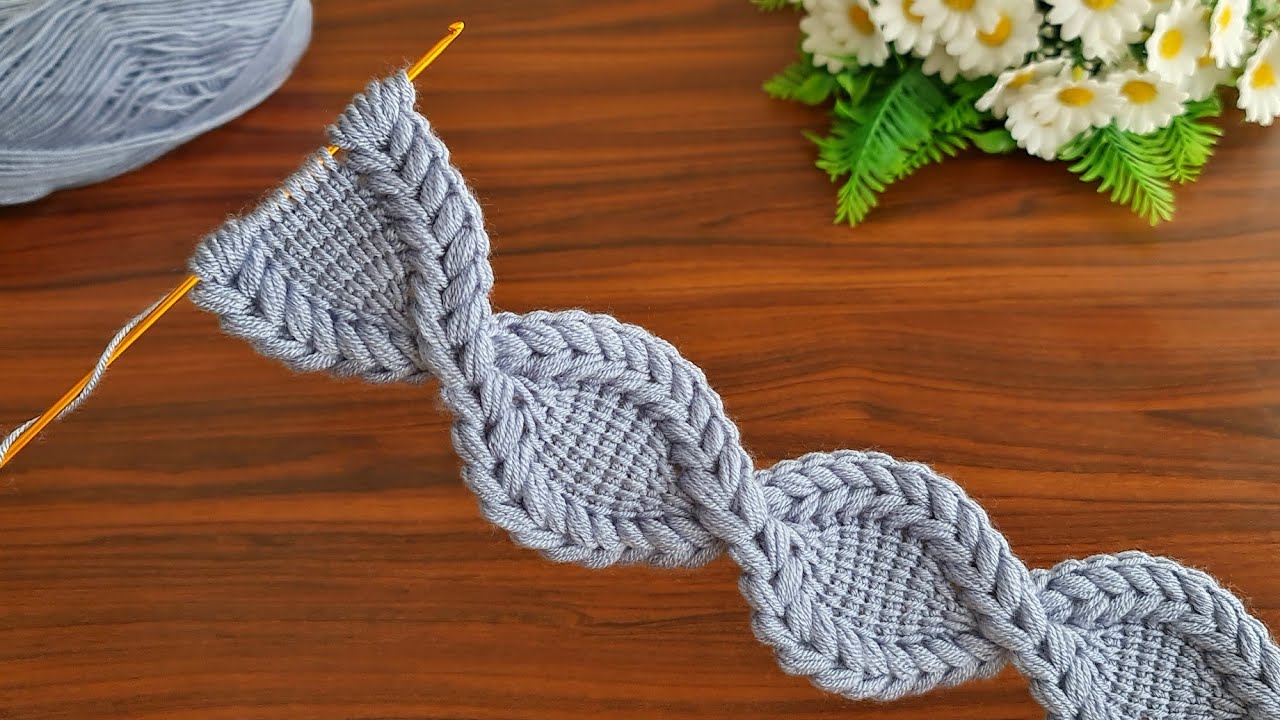Wow!. 😇Amazing!. sell as many as you can weave. Crochet gorgeous hairband.Hair band.Tunisian crochet
