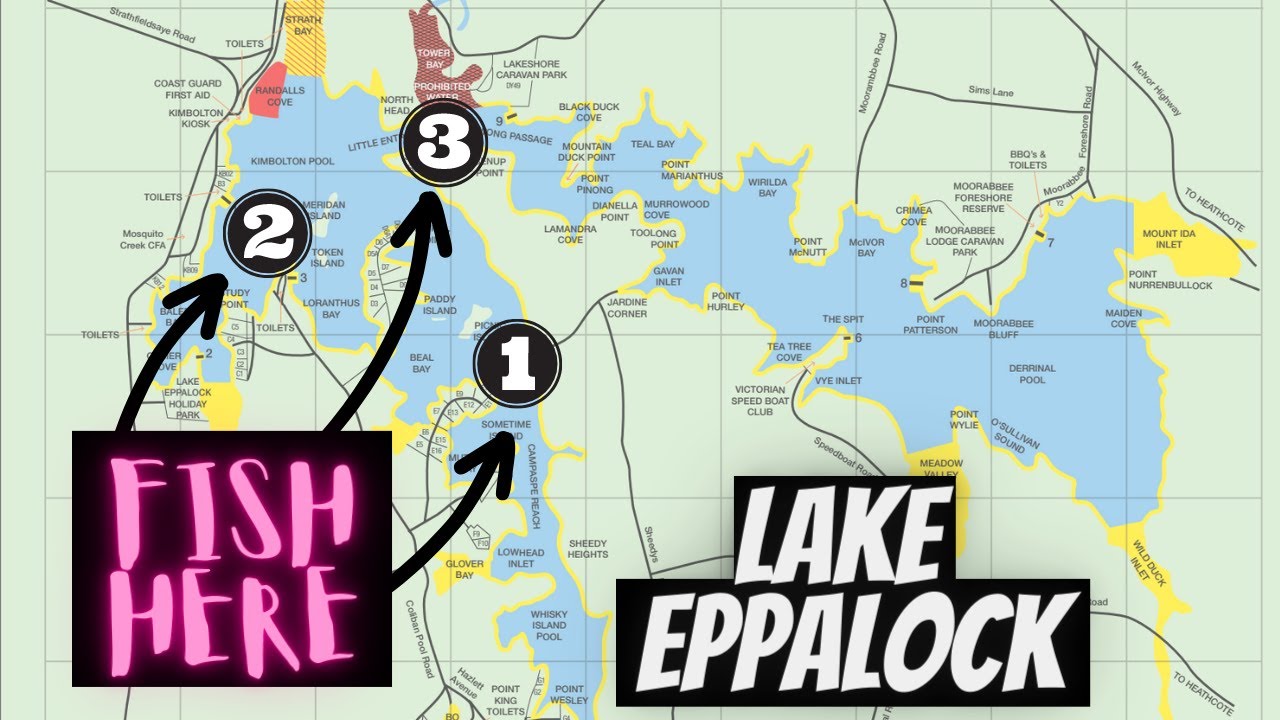 Exploring new fishing spots | Lake Eppalock