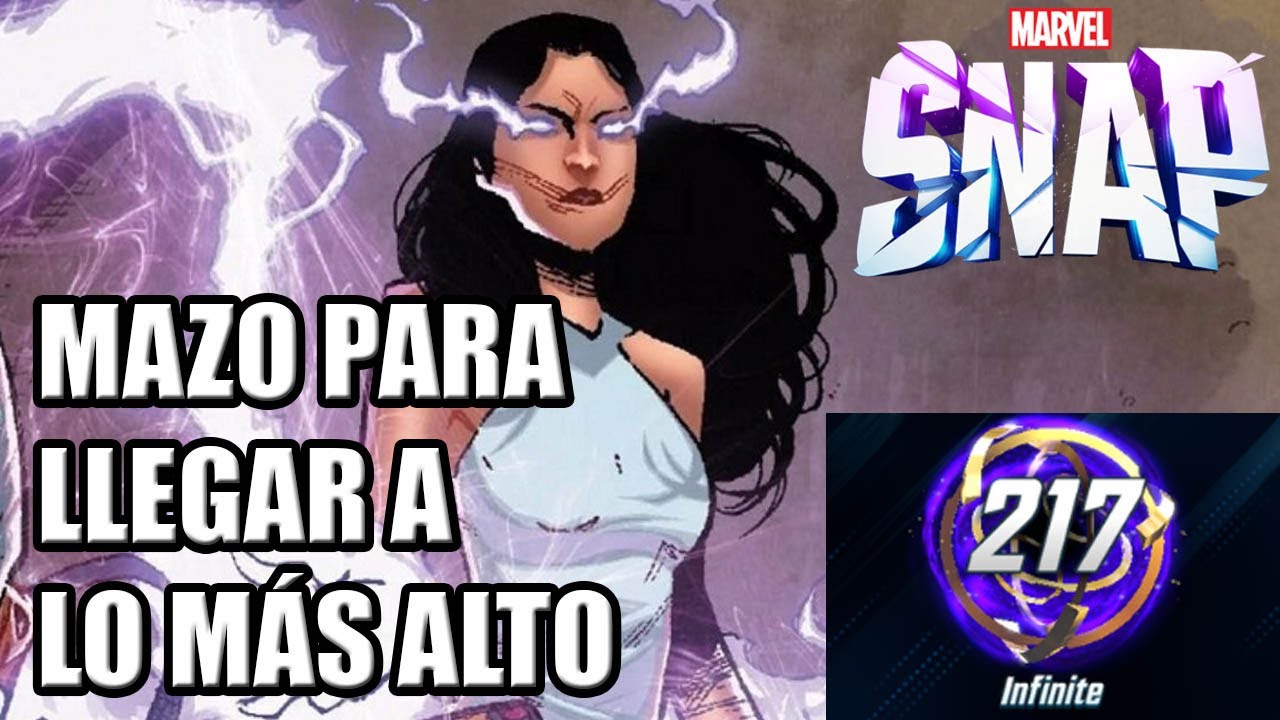 MAZO que llega a RANGO INFINITO +200 | MARVEL SNAP