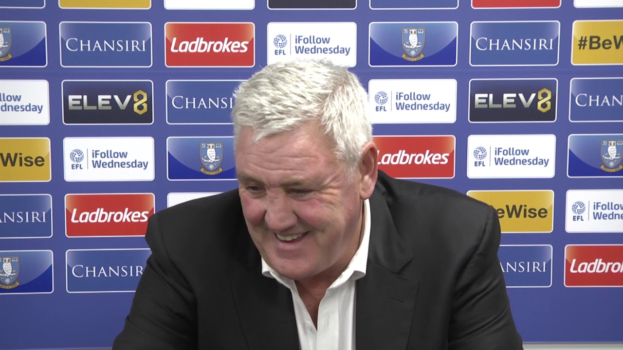 Steve Bruce reviews the Owls' 2-0 win over Brentford