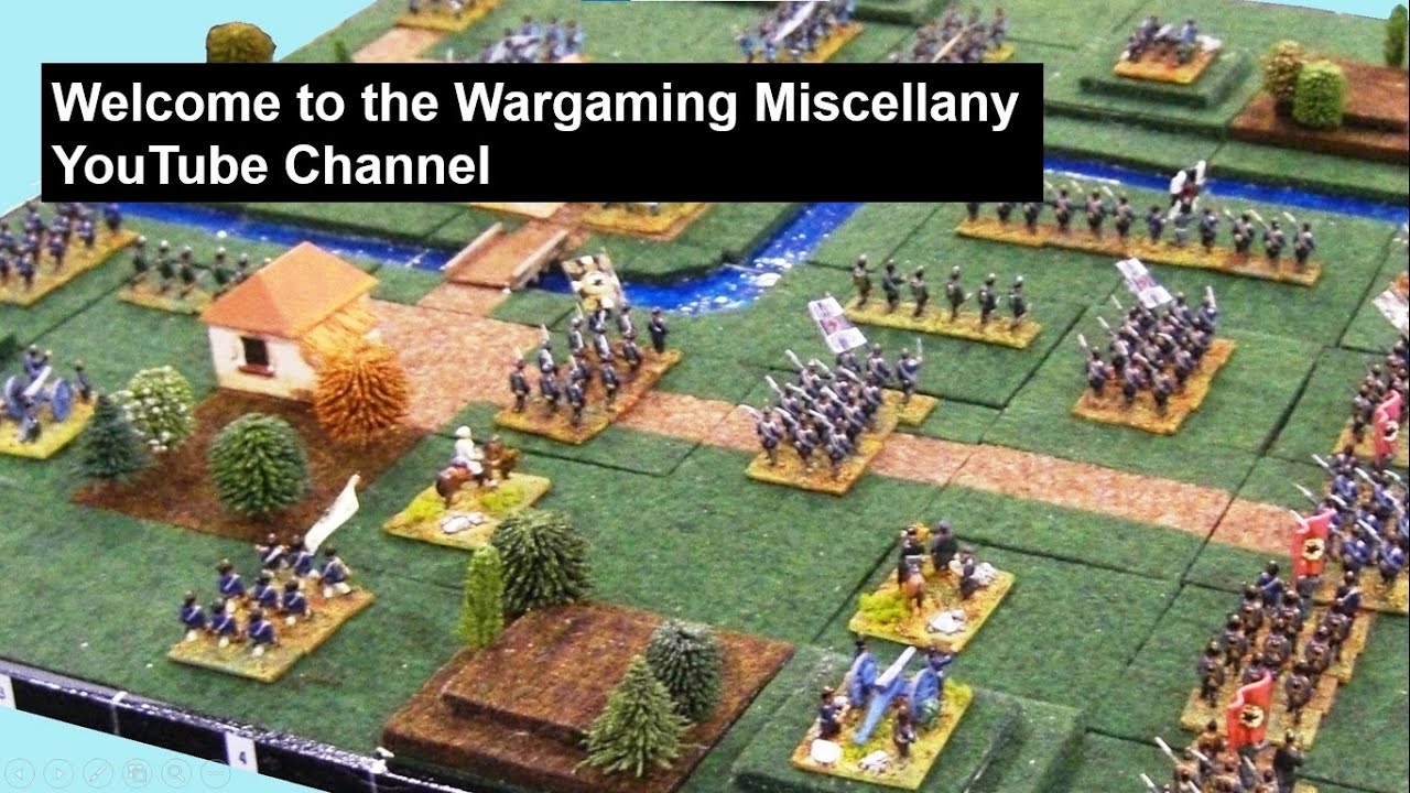 Welcome to the Wargaming Miscellany YouTube Channel