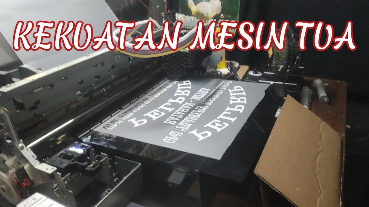 Kekuatan printer epson 1390 untuk DTF