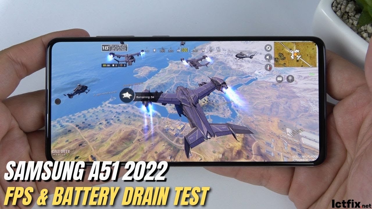 Samsung Galaxy A51 Call of Duty Gaming test New Update 2022