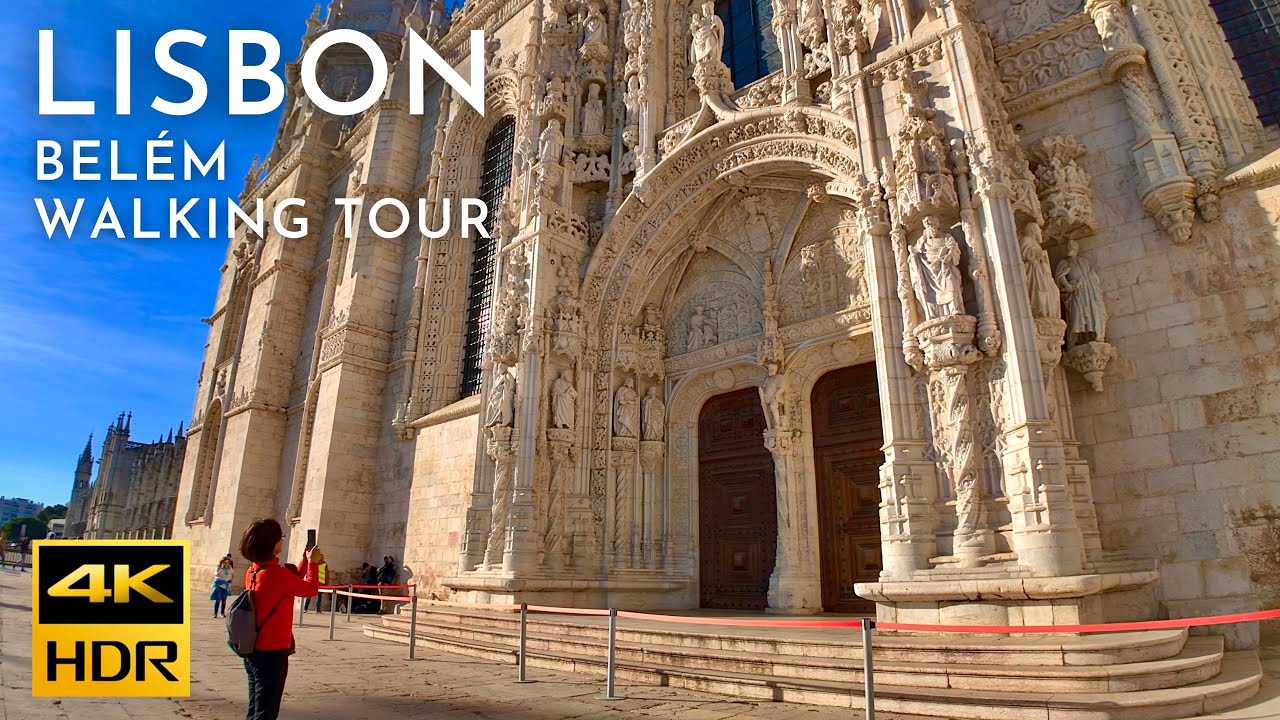 LISBON Belém Mosteiro dos Jerónimos - Pastéis de Belém LISBOA 4K HDR