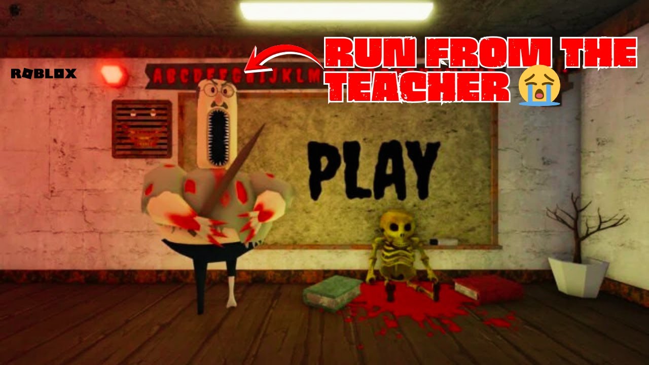SCARY TEACHER EXE - GREAT SCHOOL BREAKOUT! (Obby) | Full Gameplay Walkthrough Roblox