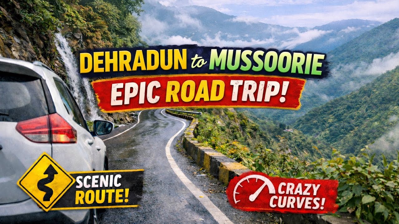 Dehradun to Mussoorie Drive 