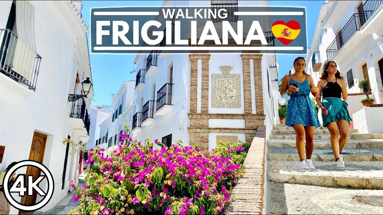 🇪🇸 MOST Beautiful Village in Spain, Andalusia: Frigiliana Walk
