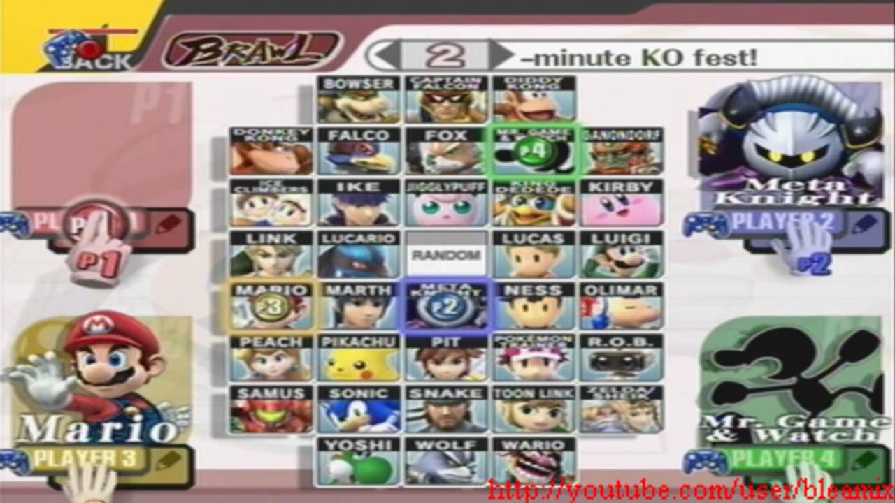 (Brawl hacks) Custom character selection screen - CSS Organizer