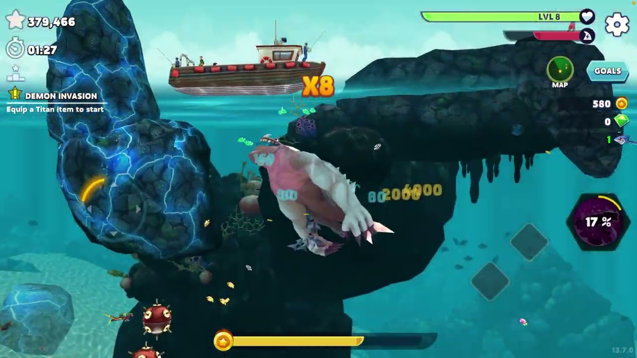 TINFMJT stuff w/ Hungry Shark Evolution gameplay footage 