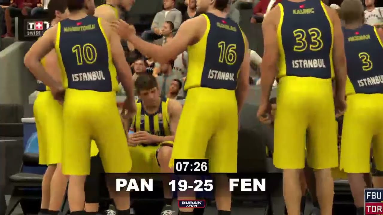 PANATHİNAİKOS - FENERBAHÇE BASKETBOL MAÇI CANLI İZLE | NBA Türkçe Oyun