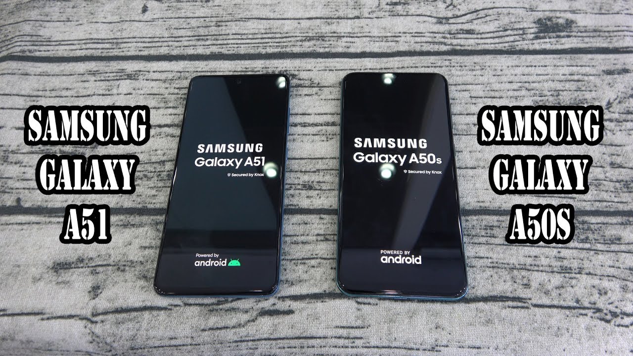 Samsung Galaxy A51 vs Samsung Galaxy A50s | SpeedTest and Camera comparison